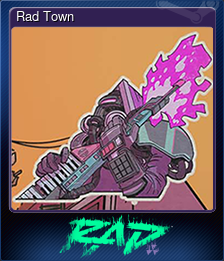 Series 1 - Card 3 of 6 - Rad Town