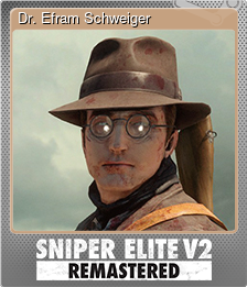 Series 1 - Card 2 of 8 - Dr. Efram Schweiger