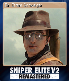 Series 1 - Card 2 of 8 - Dr. Efram Schweiger