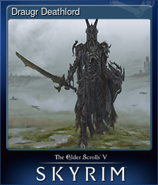 Series 1 - Card 6 of 8 - Draugr Deathlord