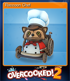 Series 1 - Card 10 of 15 - Raccoon Chef