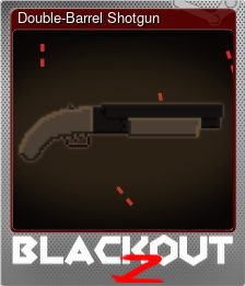 Series 1 - Card 4 of 12 - Double-Barrel Shotgun