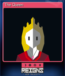 Series 1 - Card 1 of 5 - The Queen