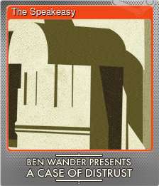 Series 1 - Card 3 of 5 - The Speakeasy