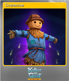 Series 1 - Card 8 of 12 - Scarecrow