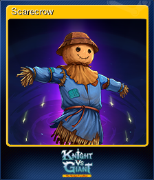 Series 1 - Card 8 of 12 - Scarecrow