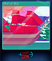 Series 1 - Card 7 of 7 - Man-of-War
