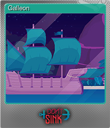 Series 1 - Card 6 of 7 - Galleon