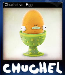 Series 1 - Card 5 of 8 - Chuchel vs. Egg