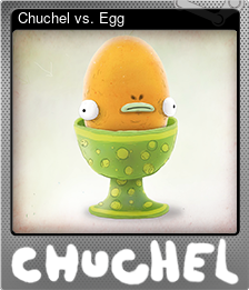 Series 1 - Card 5 of 8 - Chuchel vs. Egg