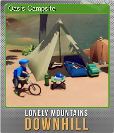 Series 1 - Card 3 of 10 - Oasis Campsite