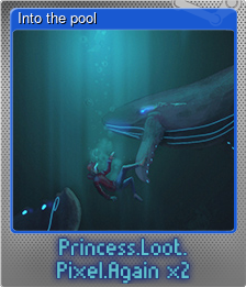 Series 1 - Card 5 of 10 - Into the pool