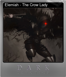 Series 1 - Card 5 of 5 - Elemiah - The Crow Lady