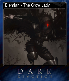 Series 1 - Card 5 of 5 - Elemiah - The Crow Lady