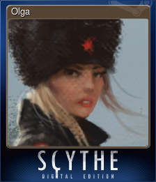 Series 1 - Card 5 of 5 - Olga