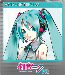 Series 1 - Card 3 of 8 - HATSUNE MIKU V2