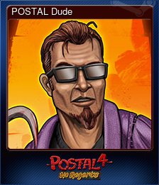 Series 1 - Card 3 of 5 - POSTAL Dude