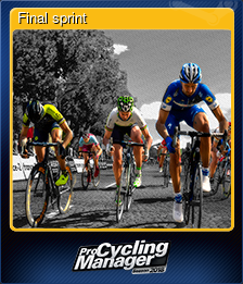 Series 1 - Card 3 of 5 - Final sprint