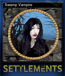 Series 1 - Card 3 of 7 - Swamp Vampire