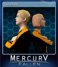 Series 1 - Card 1 of 6 - Colonists