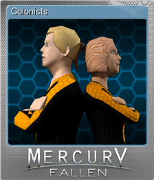 Series 1 - Card 1 of 6 - Colonists