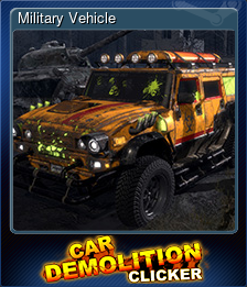 Series 1 - Card 4 of 8 - Military Vehicle