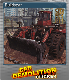 Series 1 - Card 2 of 8 - Bulldozer