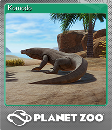 Series 1 - Card 8 of 15 - Komodo