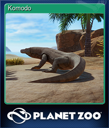 Series 1 - Card 8 of 15 - Komodo