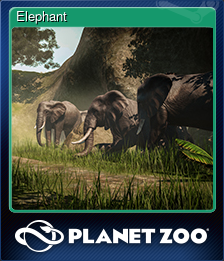 Series 1 - Card 4 of 15 - Elephant