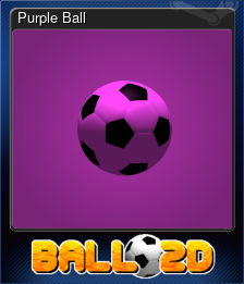 Series 1 - Card 5 of 5 - Purple Ball