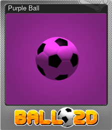 Series 1 - Card 5 of 5 - Purple Ball