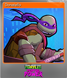 Series 1 - Card 3 of 8 - Donatello