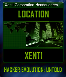 Series 1 - Card 4 of 5 - Xenti Corporation Headquarters