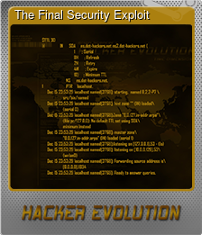 Series 1 - Card 5 of 5 - The Final Security Exploit
