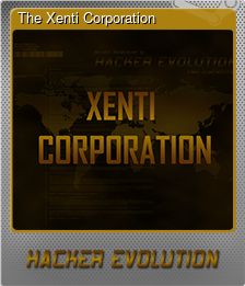 Series 1 - Card 4 of 5 - The Xenti Corporation