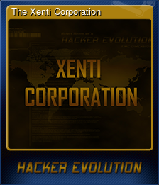 Series 1 - Card 4 of 5 - The Xenti Corporation