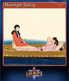 Series 1 - Card 6 of 10 - Moonlight Sailing