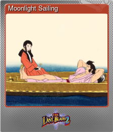 Series 1 - Card 6 of 10 - Moonlight Sailing