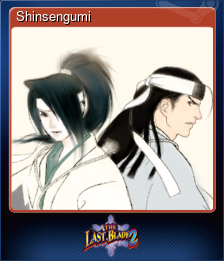 Series 1 - Card 4 of 10 - Shinsengumi