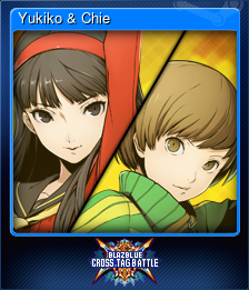 Series 1 - Card 5 of 8 - Yukiko & Chie