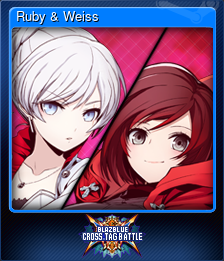 Series 1 - Card 8 of 8 - Ruby & Weiss