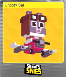 Series 1 - Card 4 of 7 - Shooty Cat
