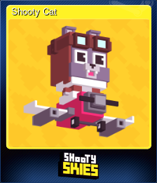 Series 1 - Card 4 of 7 - Shooty Cat