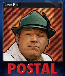 Series 1 - Card 12 of 13 - Uwe Boll!