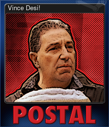 Series 1 - Card 11 of 13 - Vince Desi!