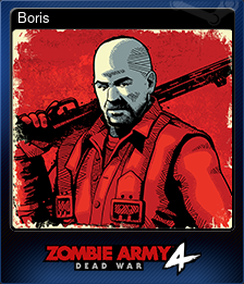 Series 1 - Card 4 of 6 - Boris
