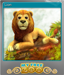 Series 1 - Card 9 of 15 - Lion