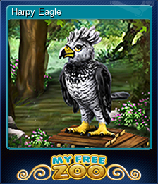 Series 1 - Card 7 of 15 - Harpy Eagle