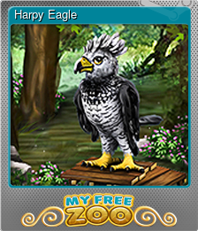 Series 1 - Card 7 of 15 - Harpy Eagle